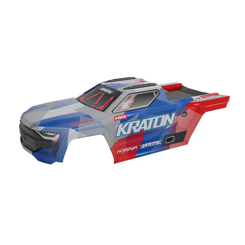 Arrma ARA-2653 Mini KRATON Body (Red/Blue)