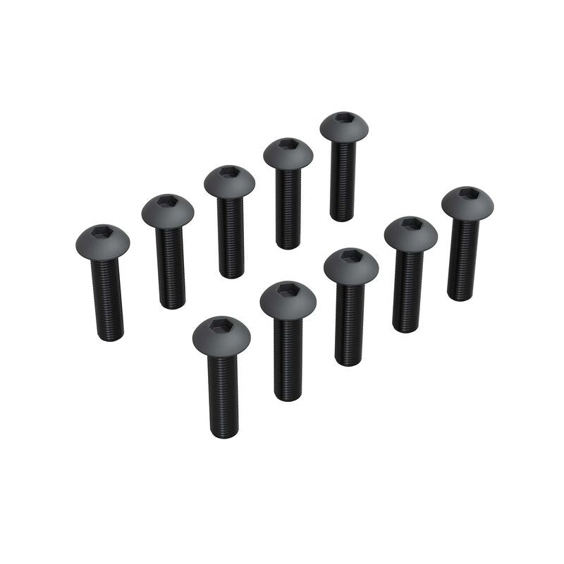 Arrma ARA-3443 M2.5x12mm Button Head Screw With M3 Head (10pcs)