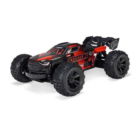 Arrma 1/16 Mini KRATON 3S DSC 4X4 RTR Brushless Speed Truck , Black/Red