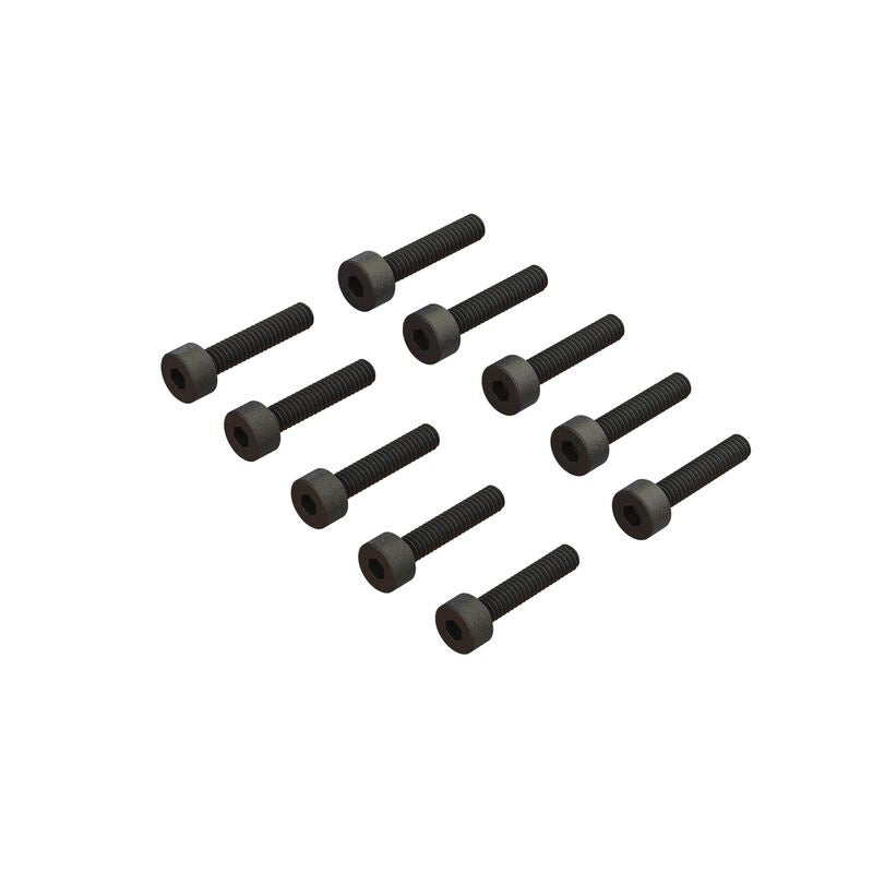Arrma ARA702012 Cap Head Screw M2.5x10mm (10pcs)