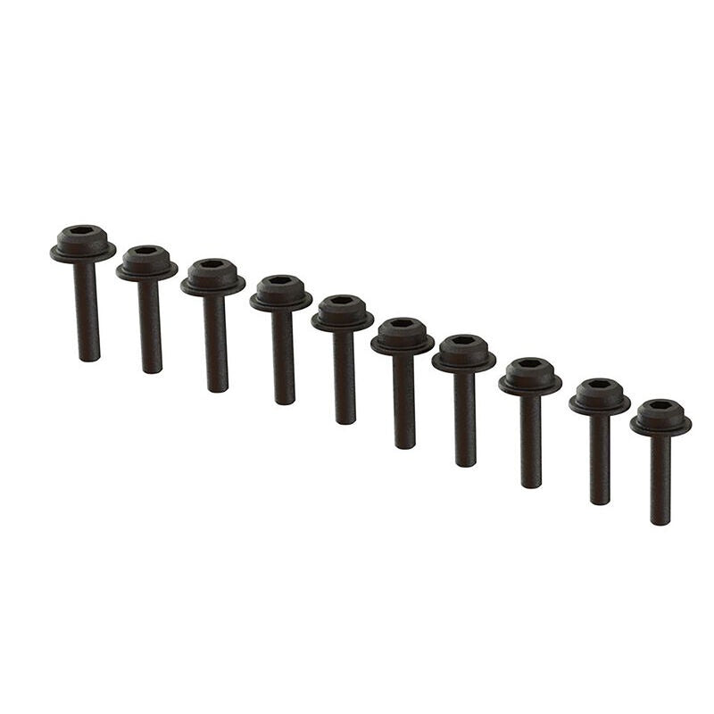 Arrma ARA702014 Flanged Cap Head Screw M2x12mm (10pcs)
