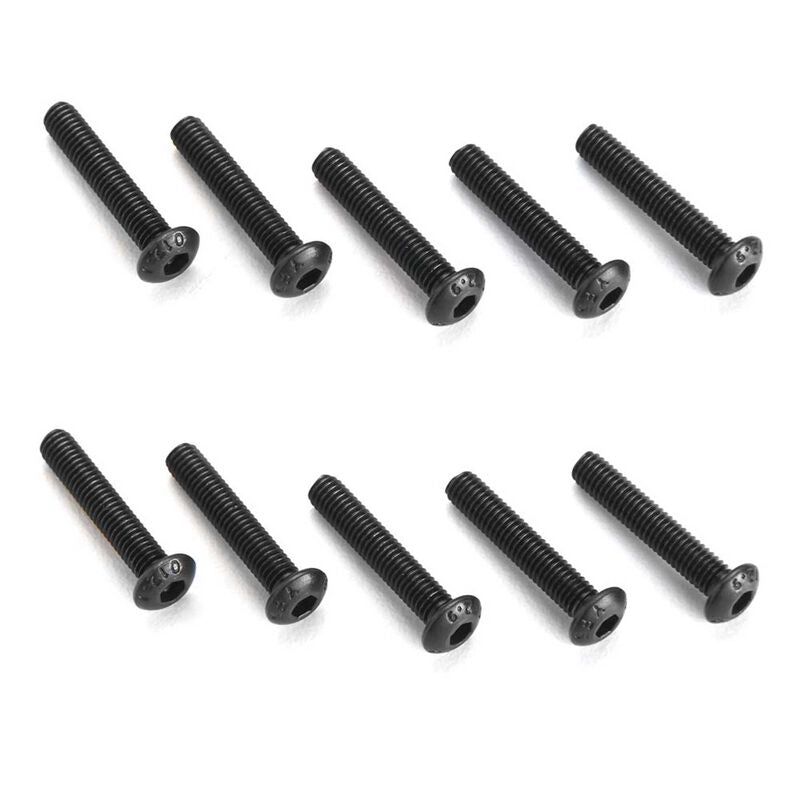 Arrma AR721316 Button Head Screw 3x16mm (10) - ARAC9840