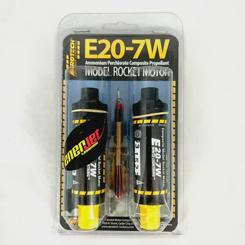 Aerotech *E20-7W 24mm Single-Use (2-pak) - ARO52007