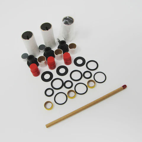 Aerotech *F39-6T 24mm RMS 24/40 reload kit (3-pak) - ARO63906