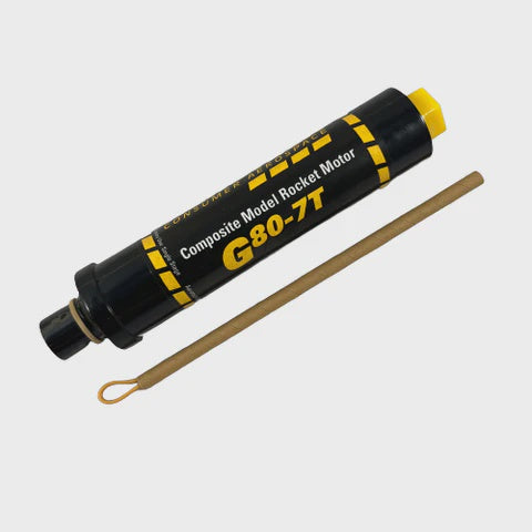 Aerotech 78007 Single-Use Motor G80-7T 29x124mm HAZ - ARO78007
