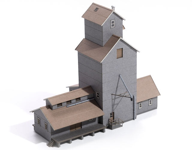 Archistories Grey Corrugated Grain Elevator Kit