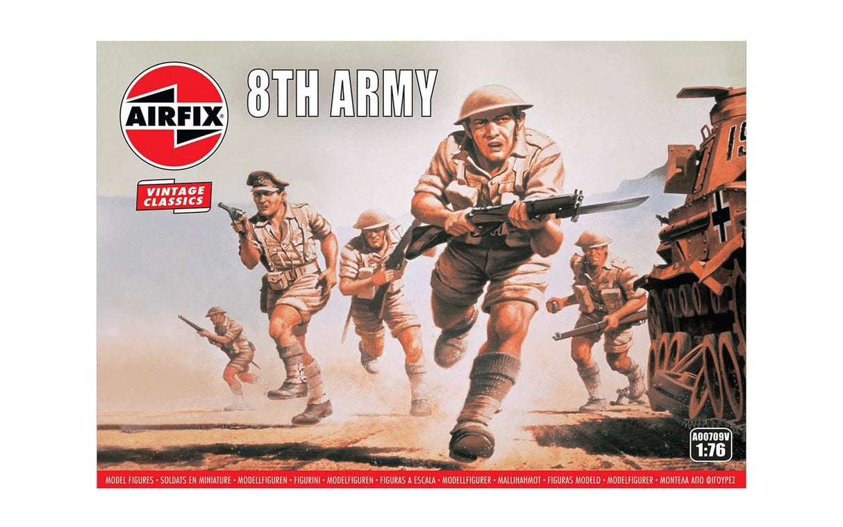 Airfix 1/76 Airfix WWII British 8th Army #A00709V