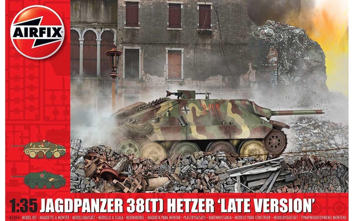 Airfix 1/35 Airfix JagdPanzer 38 tonne Hetzer Late Version #A1353