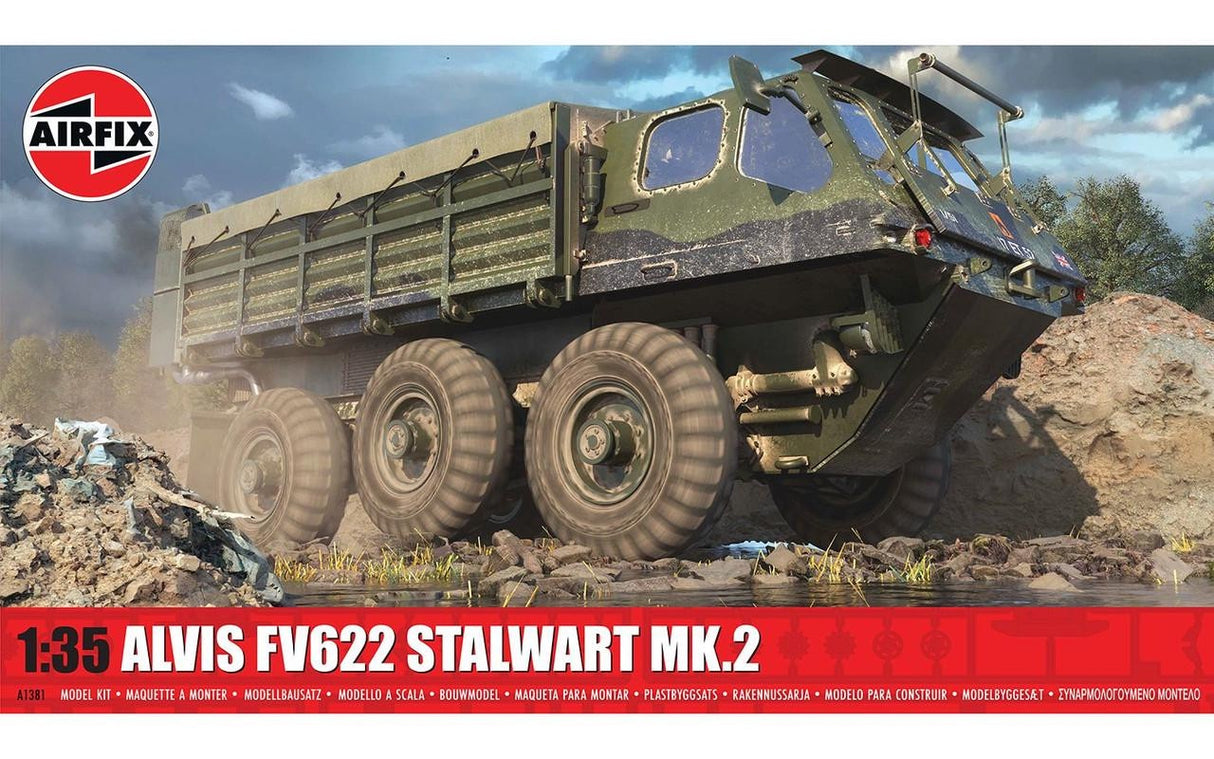 Airfix 1/35 Airfix Alvis FV622 Stalwart Mk.2 Plastic Model Kit #A1381F
