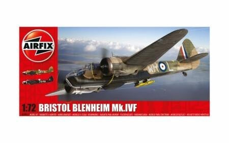Airfix 1/72 Bristol Blenheim Mk IVF Fighter #A04017
