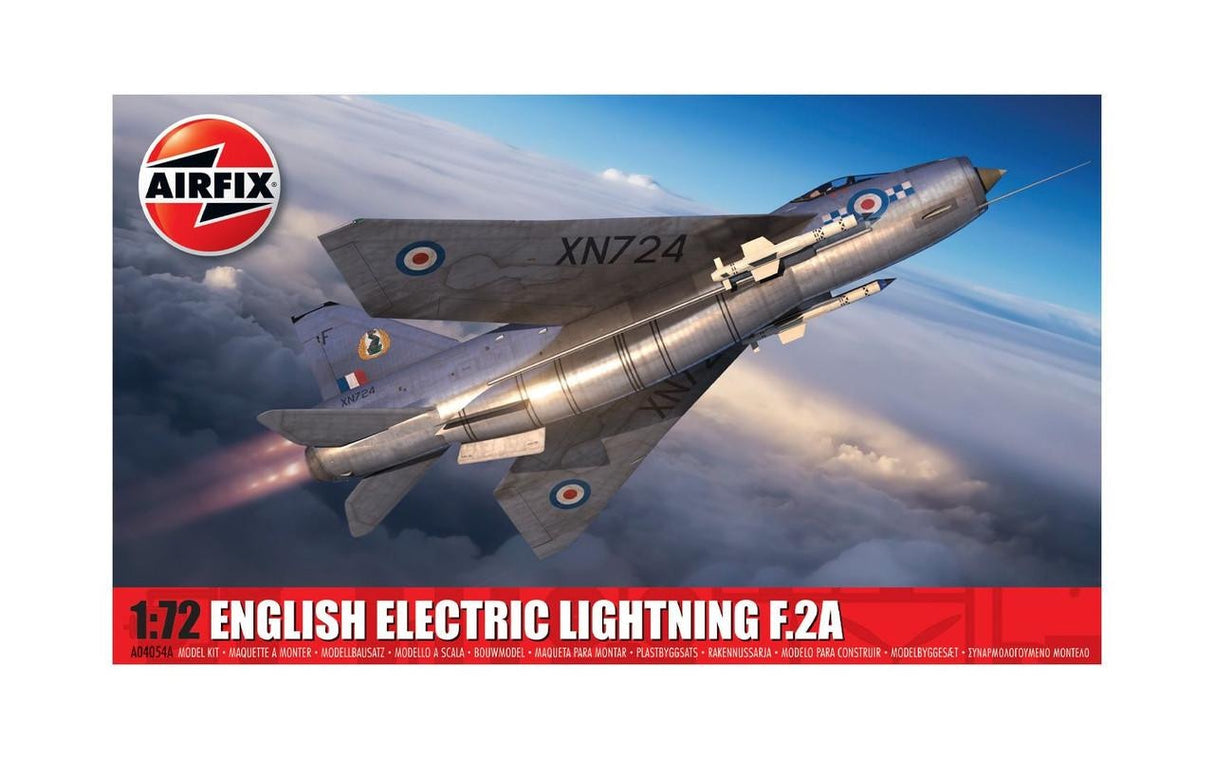 Airfix 1/72 EE Lightning F2A Supersonic Jet Fighter #A4054A