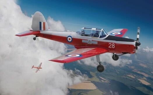 Airfix 1/48 DeHavilland Chipmunk T10 Trainer Aircraft #A04105A