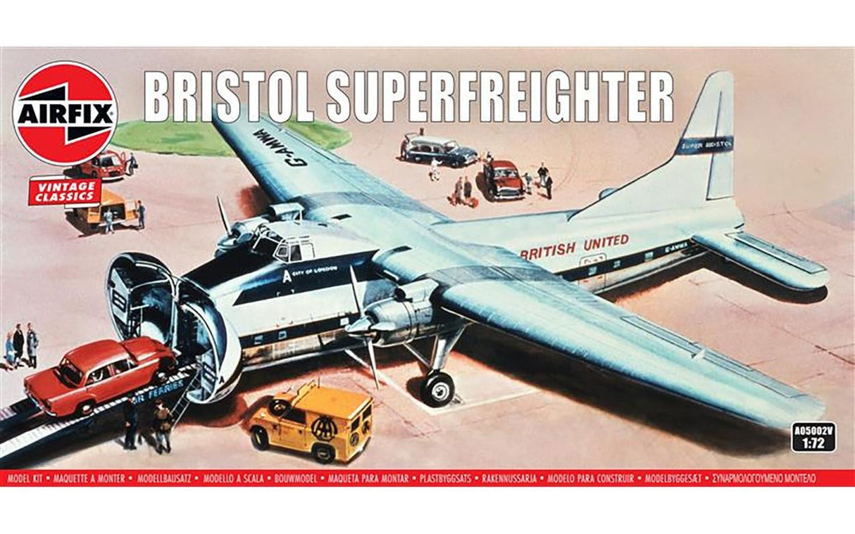 Airfix 1/72 Airfix Bristol Superfreighter Plastic Model Kit #A05002V