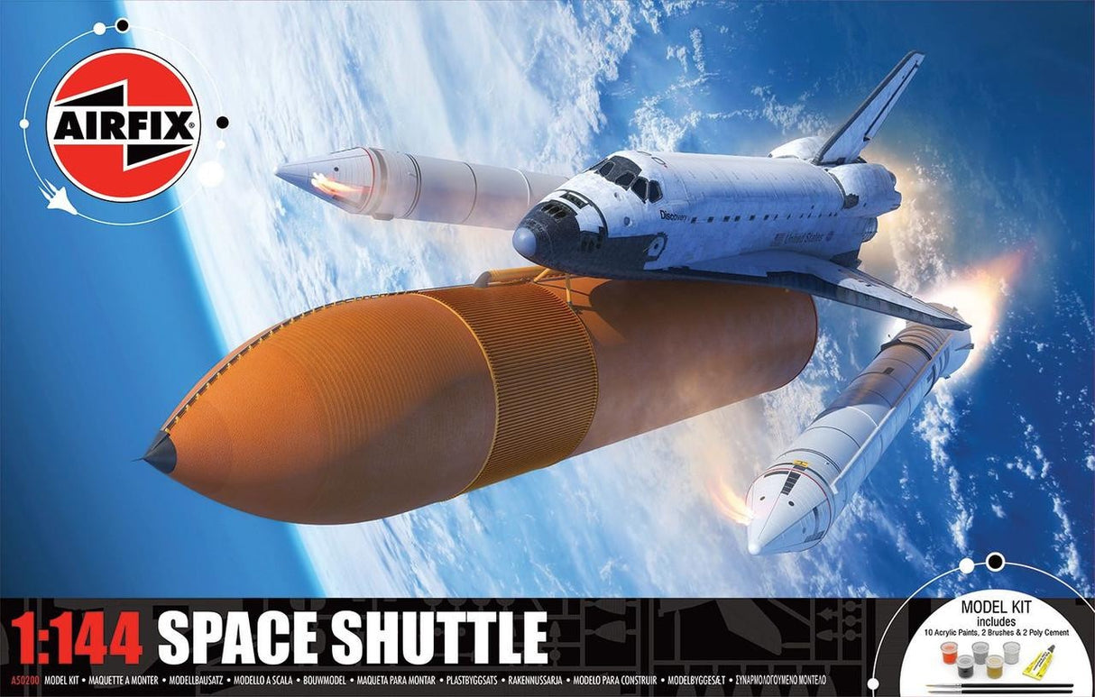 Airfix 1/144 Airfix Space Shuttle Gift Set Plastic Model Kit #50200