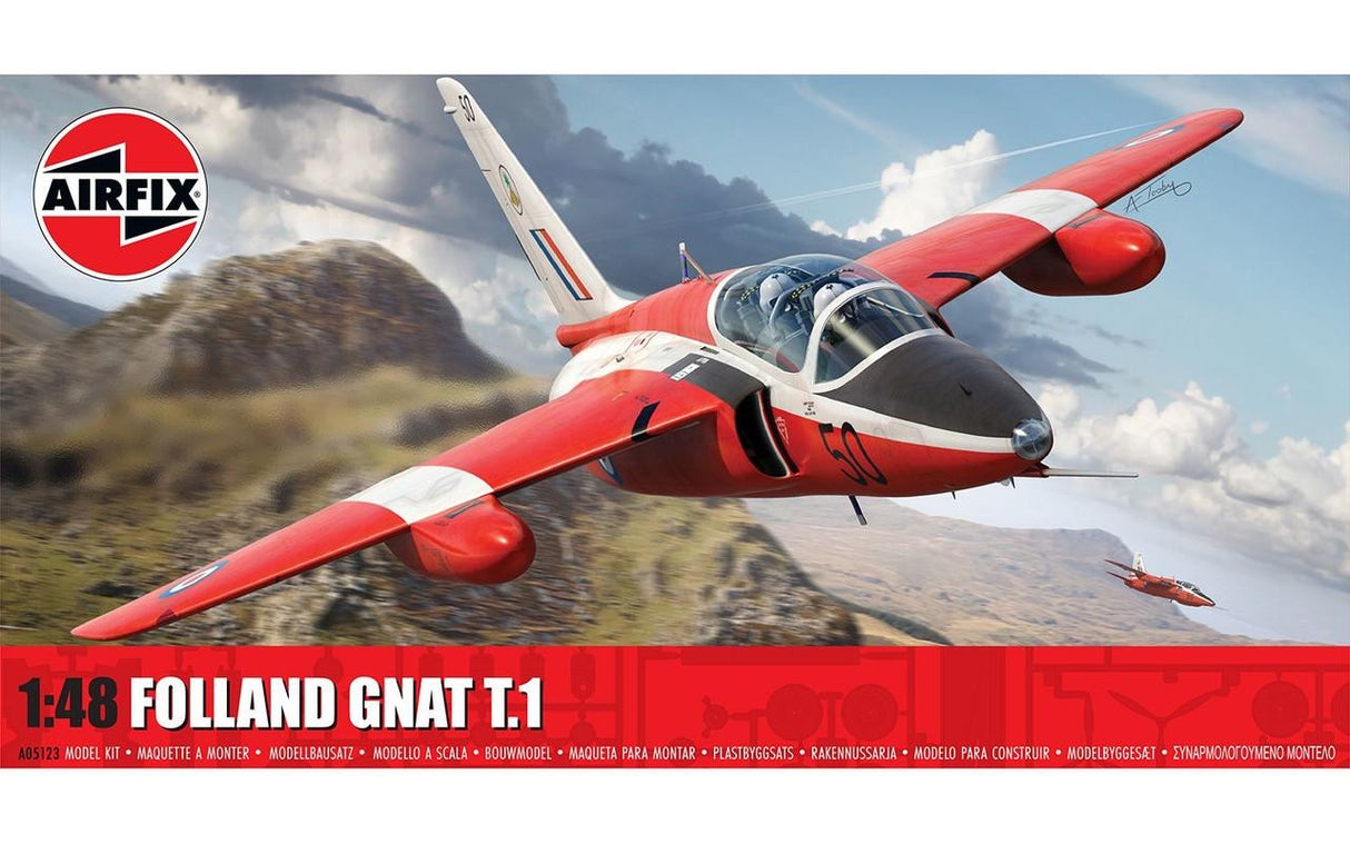 Airfix Folland Gnat, 1:48 - A05123