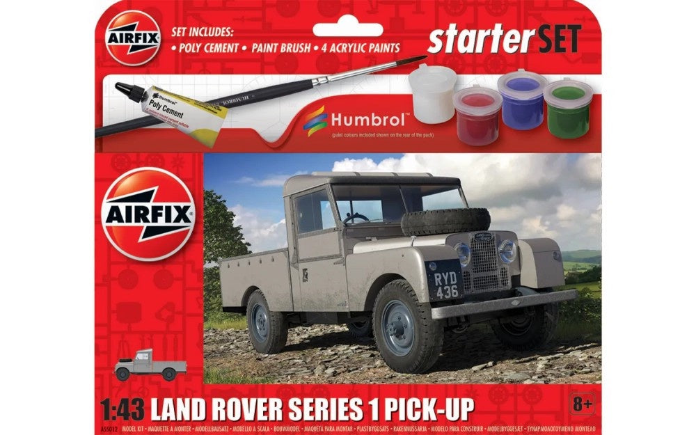 Airfix 55012 1/43 Land Rover Series 1 Pickup T5ruck w/Paint