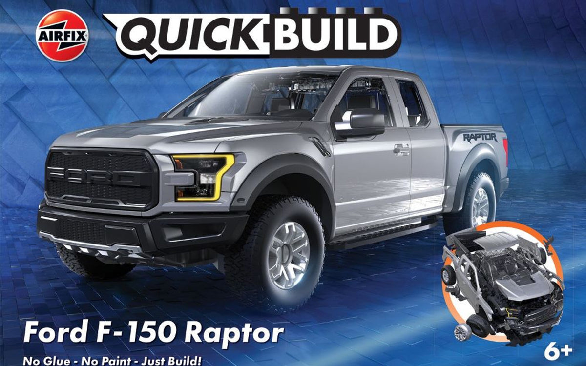 Quick Print Raptor Quick Build Ford F150 Raptor Pickup – Hiawatha Hobbies LLC