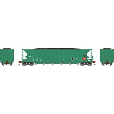 Athearn HO ATH Ortner 5-Bay Rapid Discharge Hopper, SMEX #7810