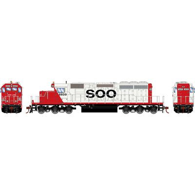 Athearn HO SD40-2, Soo Line (SOO)#6609