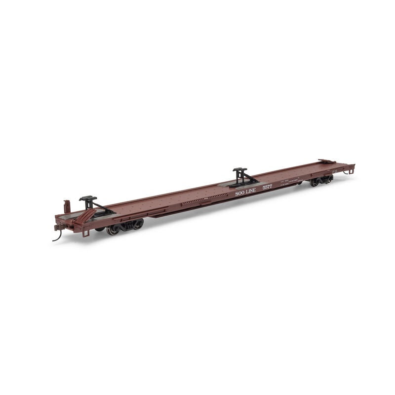 HO ATH 85' TOFC Flat Car, SOO #5583