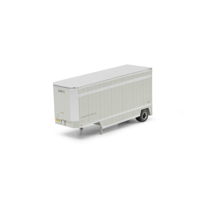 HO ATH 28' Parcel (PUP) Trailer, UPS w/o Shield #292456
