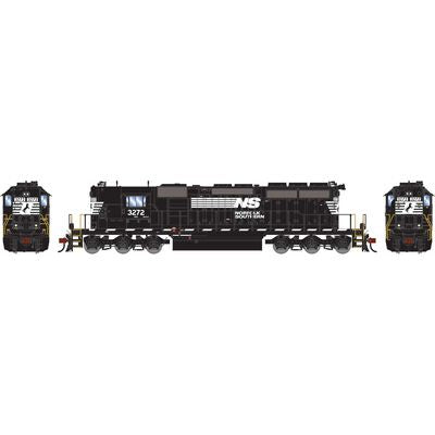 Athearn HO SD40-2 Locomotive w/DCC & Sound, Norfolk Southern (NS) #3272