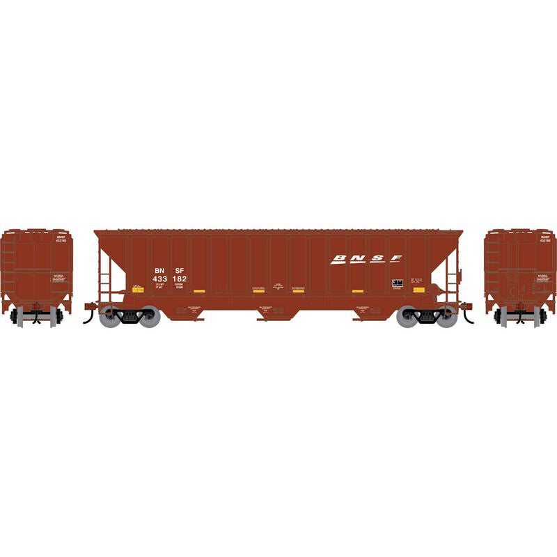 Athearn HO PS 4740 Covered Hopper, BNSF #433182
