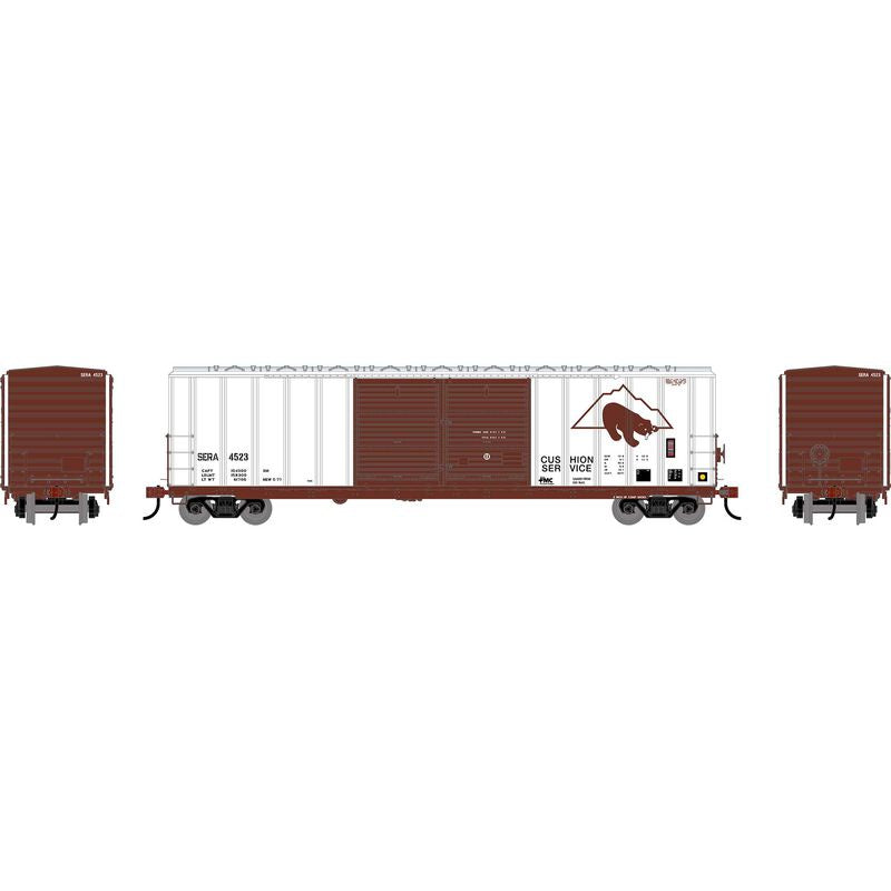 Athearn HO 50' FMC 5077 Centered Double Door Box Car, SERA #4523