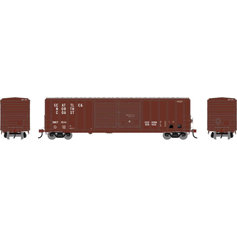 Athearn HO 50' FMC 5077 Centered Double Door Box Car, SNCT #1034