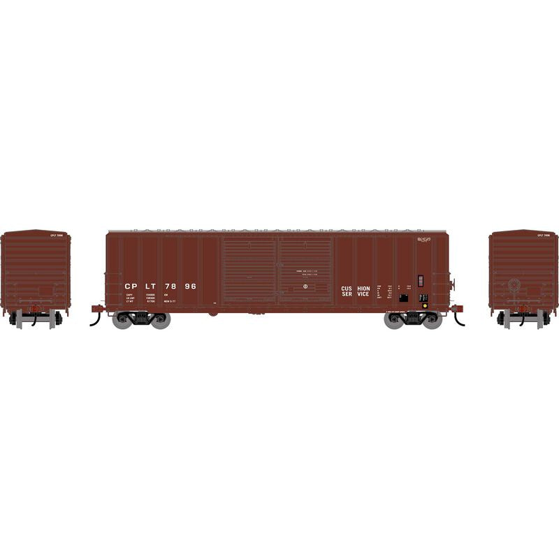 Athearn HO 50' FMC 5077 Centered Double Door Box Car, CPLT #7896