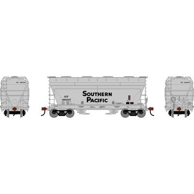 Athearn HO ACF 2970 Covered Hopper, Southern Pacific (SP) (Large Letter) #490147