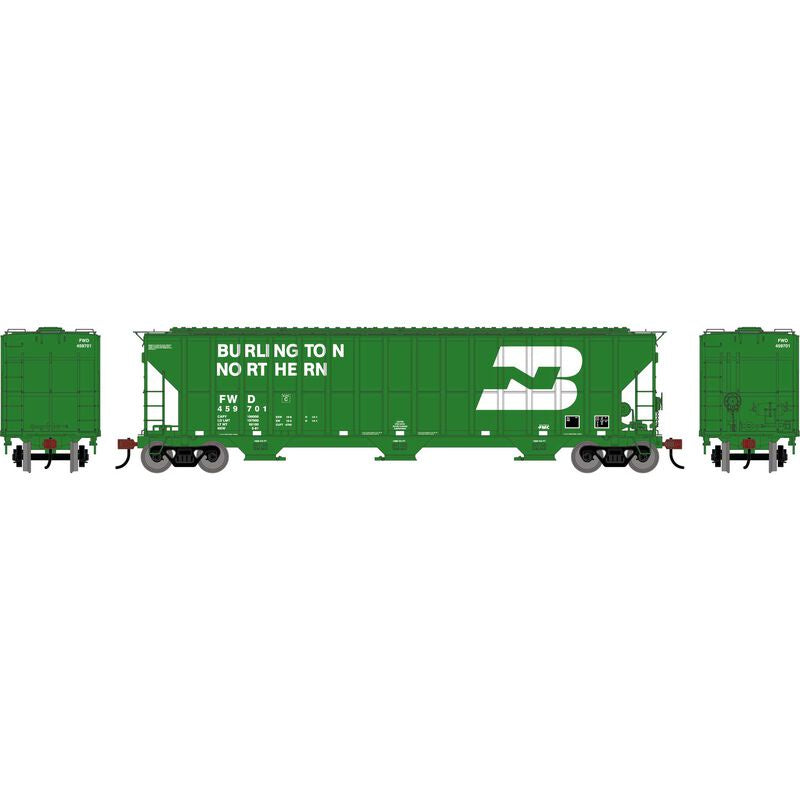 Athearn HO FMC 4700 Covered Hopper, FWD 'BN' #459701