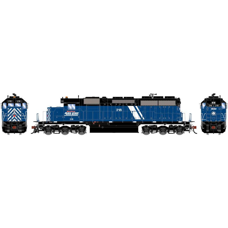 Athearn HO SD40 Locomotive, Montana Rail Link (MRL) #218