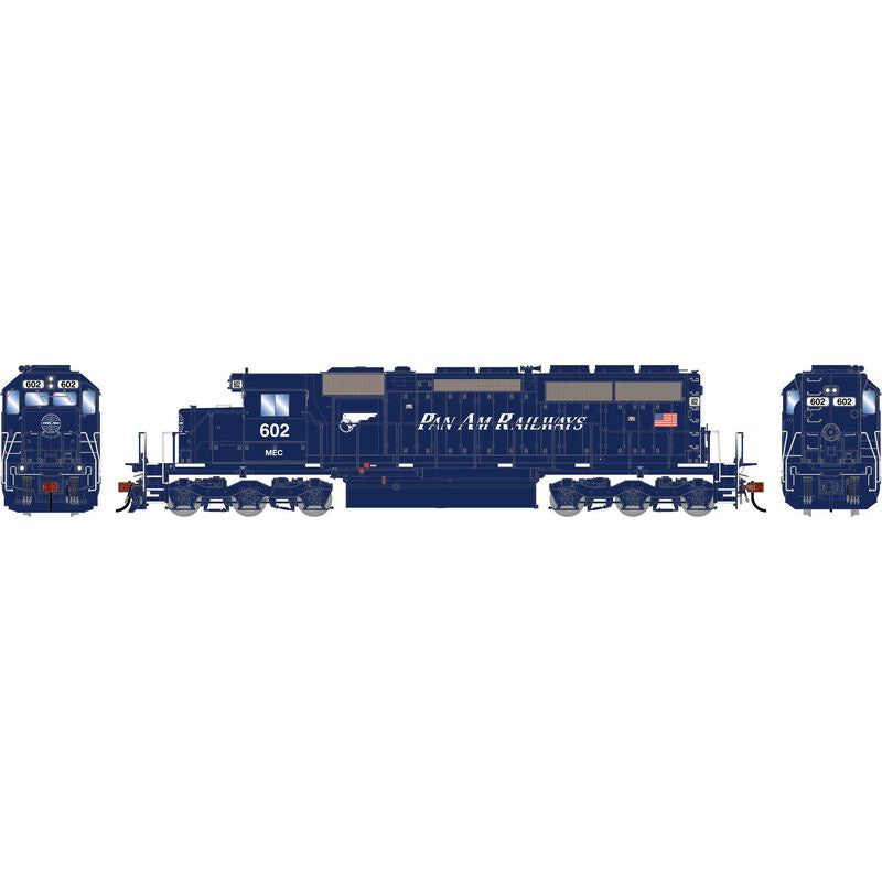 Athearn HO SD40 Locomotive w/DCC & Sound, Maine Central (MEC) #602