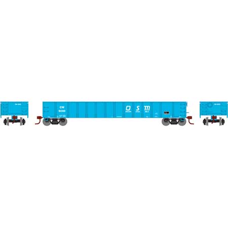 Athearn N 52' Mill Gondola, CW/Oregon Steel #5000 - ATH1365