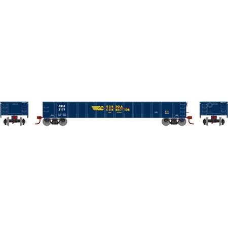 Athearn N 52' Mill Gondola, CRLE/GonConnec #3177 - ATH1387