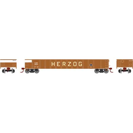 Athearn N 52' Mill Gondola, HZGX #3901 - ATH1477