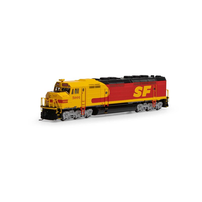 Athearn N FP45 w/DCC & Sound, SF/Kodachrome #5991 - ATH15383