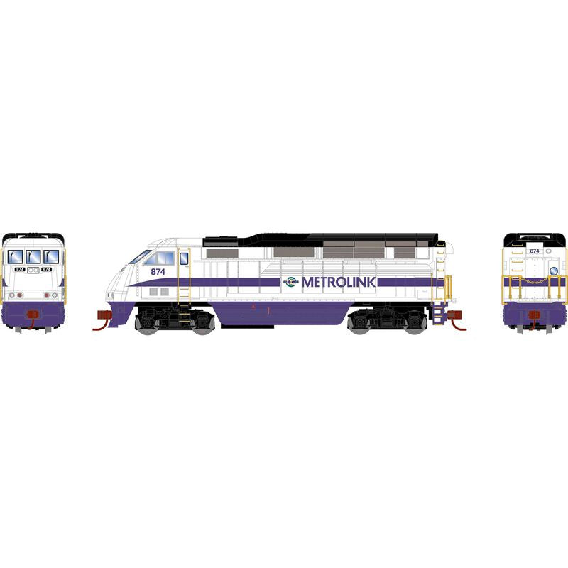 Athearn N F59PHI w/DCC & Sound, SCAX #874