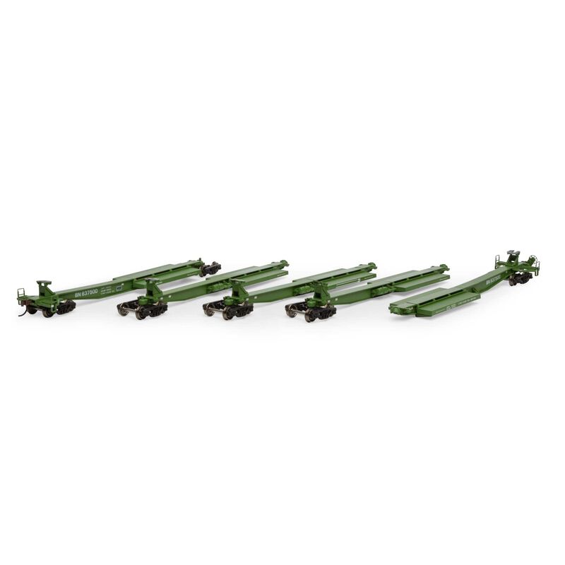 Athearn HO RTR Impack Spine Car, BN #637500 (5) - ATH15660