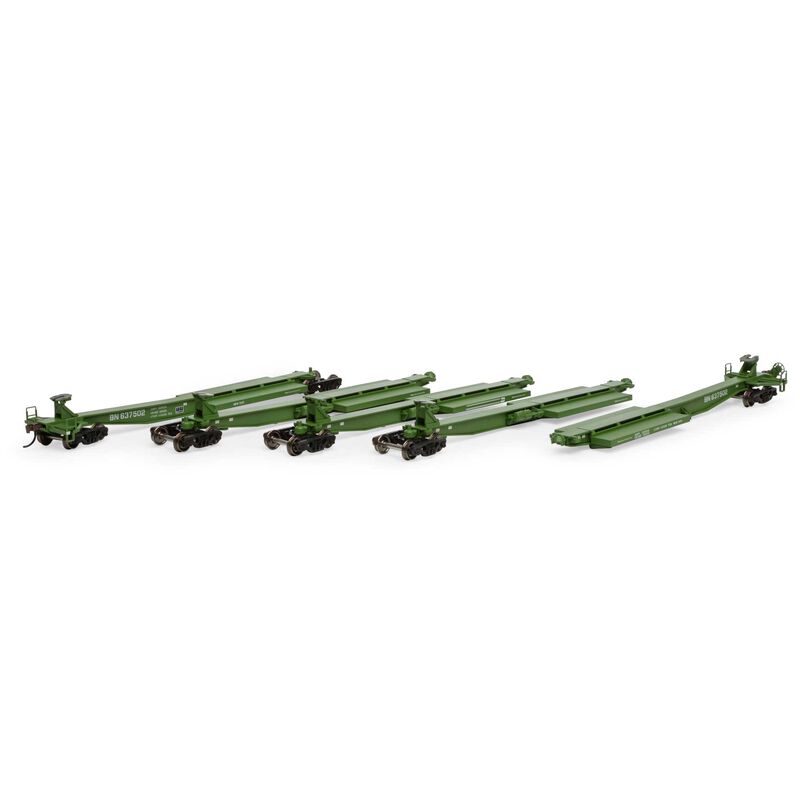 Athearn HO RTR Impack Spine Car, BN #637502 (5) - ATH15661