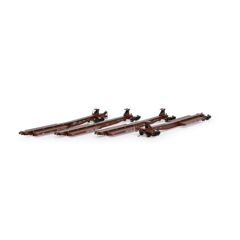 Athearn HO RTR Impack Spine Car, SSW #90058 (4) - ATH15669