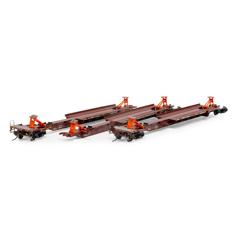 Athearn HO RTR 57' Trinity Spine Car, BNSF #300503 (3)