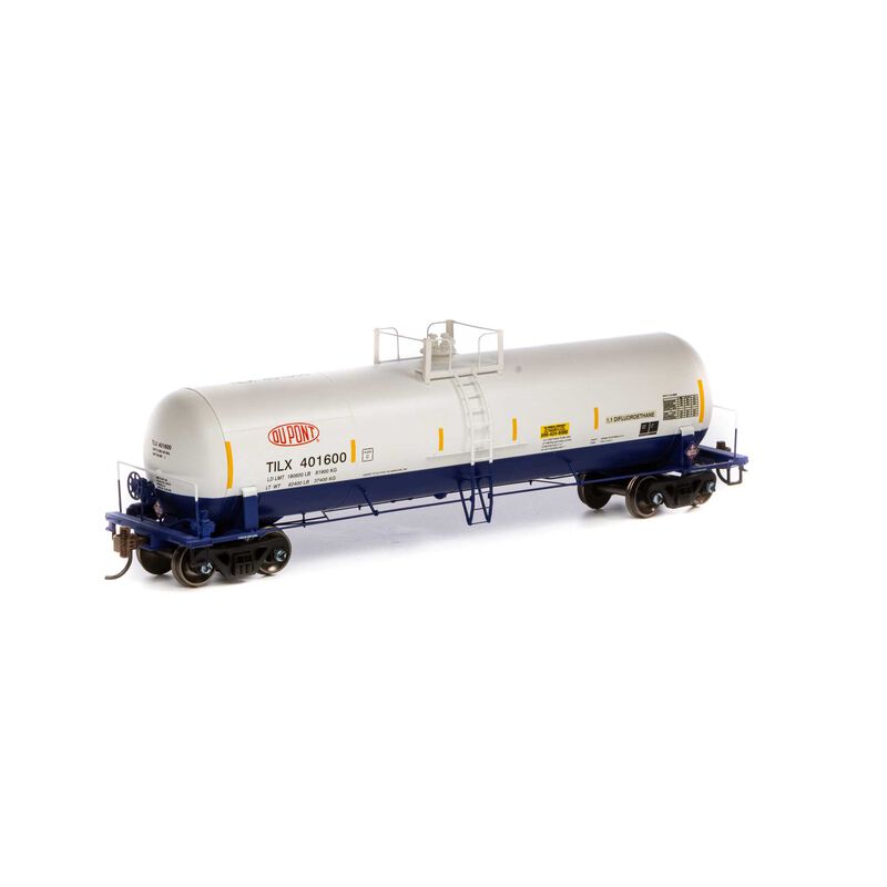 Athearn HO RTR RTC 20,900-Gal Acid Tank,TILX/Dupont#401600 - ATH15927
