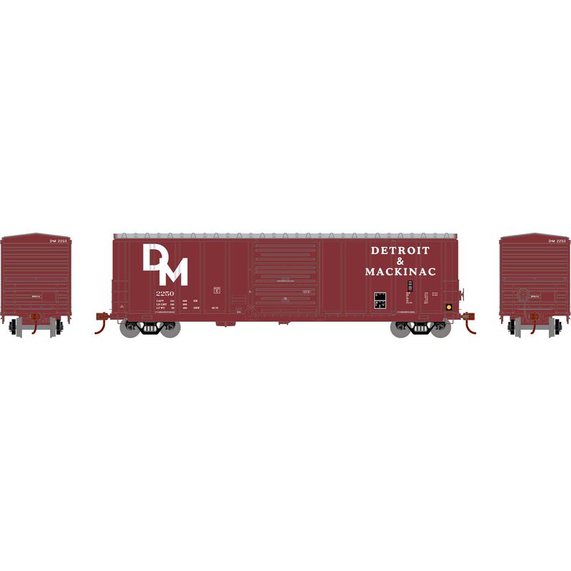 Athearn HO  50' PS 5277 Box, D&M #2250