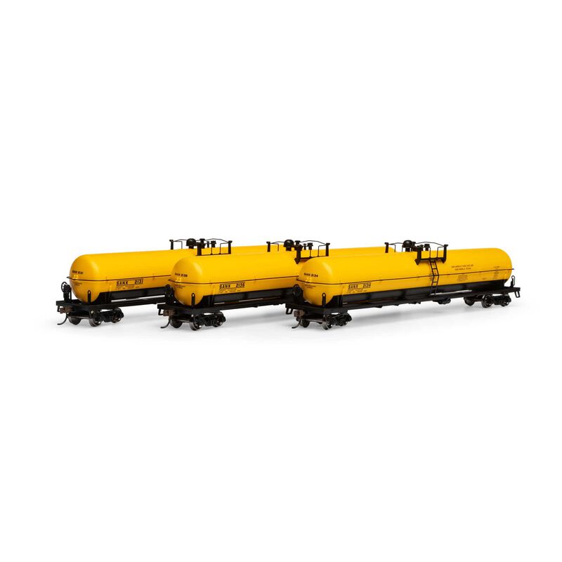 Athearn HO RTR 62' Tank, SANX (3) - ATH16283