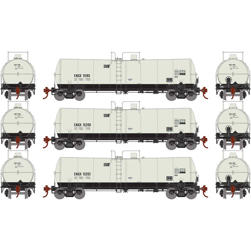 HO 16K Gal Clay Tank, ENGX #15191/15200/15202