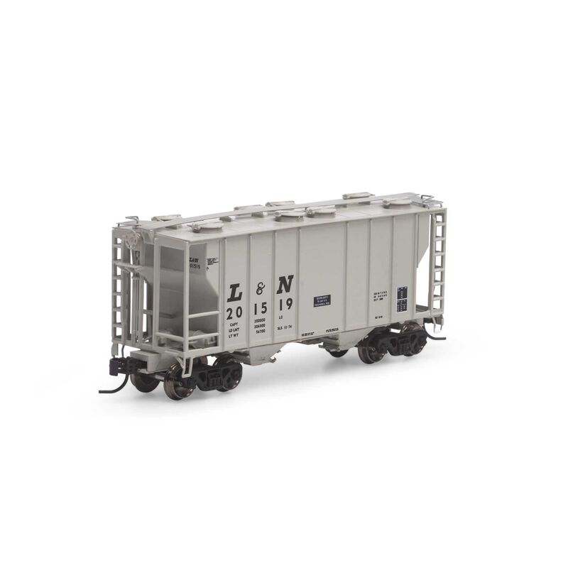 Athearn N PS-2 2600 Covered Hopper, L&N #201519 - ATH17047