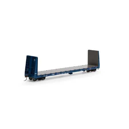 Athearn HO RTR 60' Bulkhead Flat, CLC #1180 - ATH17065