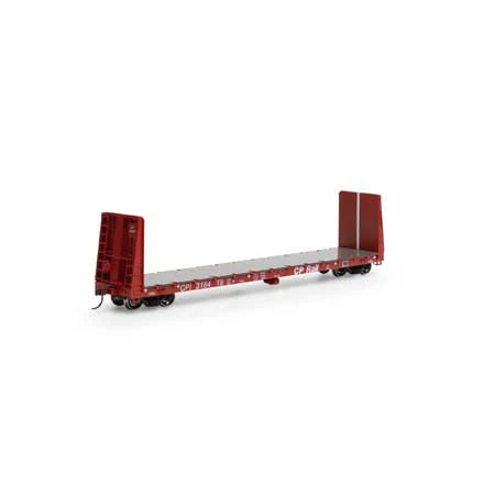 Athearn HO RTR 60' Bulkhead Flat, CPR #316419 - ATH17071
